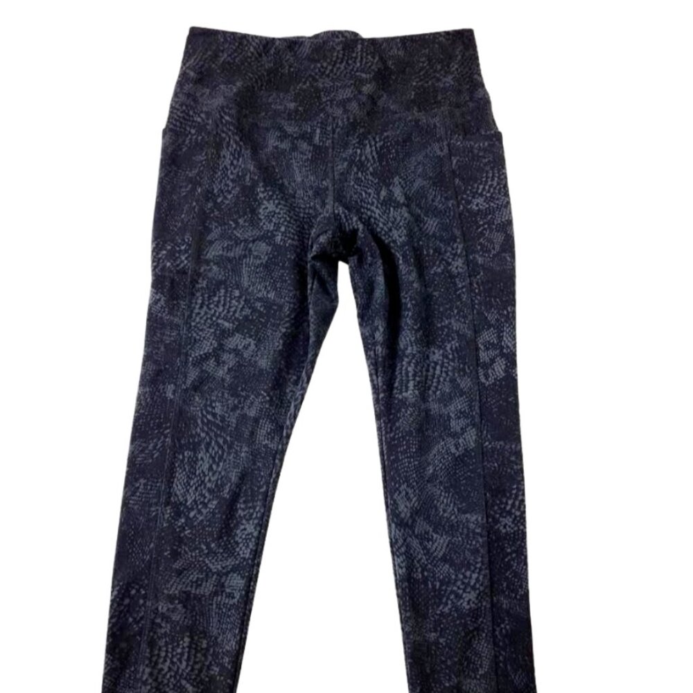 DANSKIN || Women's 7/8 High Rise Bonded Legging Snake Print - Size S - NWT - Picture 4 of 4
